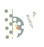 あいさつ中心（個別スタンプ：7）