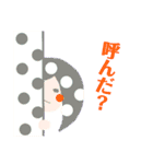 あいさつ中心（個別スタンプ：8）