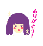 あいさつ中心（個別スタンプ：9）