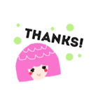 あいさつ中心（個別スタンプ：12）