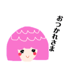 あいさつ中心（個別スタンプ：19）