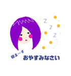 あいさつ中心（個別スタンプ：24）
