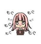 かわいい女の子たちのスタンプです。（個別スタンプ：36）