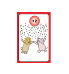 さんちゃんのお友達 (花札 コレクション)（個別スタンプ：6）
