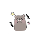 タレ目なクマさん（個別スタンプ：3）