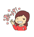 ベルキャップちゃん Yoppi専用 女の子用（個別スタンプ：1）