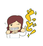 ベルキャップちゃん Yoppi専用 女の子用（個別スタンプ：10）