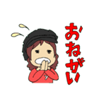 ベルキャップちゃん Yoppi専用 女の子用（個別スタンプ：15）