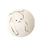 ドローイングキャット（個別スタンプ：4）