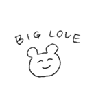 てきとうクマちゃん（個別スタンプ：5）