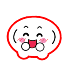 吹き出し風 顔文字1（個別スタンプ：1）