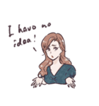 いろんな言葉であいさつ！(英語編)（個別スタンプ：16）