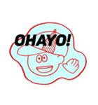とりあえず帽子被っとこ！（個別スタンプ：3）