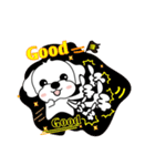 マルチーズ犬 とてもかわいい（個別スタンプ：16）