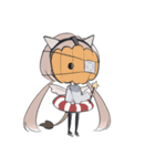 シンプルがーる（個別スタンプ：37）