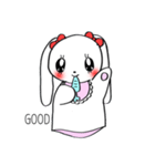 パペットうさうさ（個別スタンプ：6）
