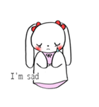 パペットうさうさ（個別スタンプ：16）