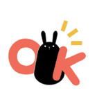 Lapin＋Noir（個別スタンプ：9）