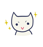ネコとウサギ - 基本編 -（個別スタンプ：5）