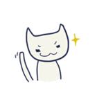 ネコとウサギ - 基本編 -（個別スタンプ：10）