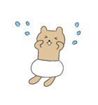 パンくま（パンツをはいたクマ）（個別スタンプ：6）