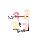 かくちゃんのごりごり語（個別スタンプ：22）
