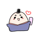 ゆるゆるちろげまろ（個別スタンプ：34）