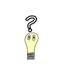 電球ぼうやのLINEスタンプ（個別スタンプ：4）