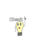 電球ぼうやのLINEスタンプ（個別スタンプ：12）