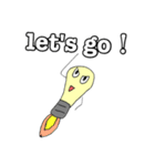 電球ぼうやのLINEスタンプ（個別スタンプ：21）