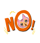 ハート猫ぷっぷる（個別スタンプ：5）