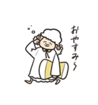 割烹着アニマル（個別スタンプ：2）
