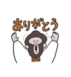 割烹着アニマル（個別スタンプ：5）