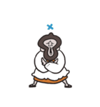 割烹着アニマル（個別スタンプ：14）