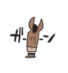 割烹着アニマル（個別スタンプ：22）