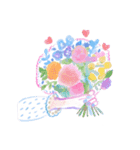 やわらか水彩スタンプ（個別スタンプ：12）