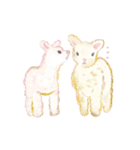 やわらか水彩スタンプ（個別スタンプ：35）
