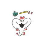 毒々うさぎのスタンプ（個別スタンプ：24）