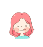 ピンク トークトーク（個別スタンプ：10）