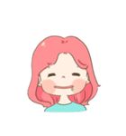 ピンク トークトーク（個別スタンプ：12）