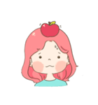 ピンク トークトーク（個別スタンプ：18）