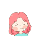 ピンク トークトーク（個別スタンプ：24）