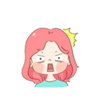 ピンク トークトーク（個別スタンプ：26）