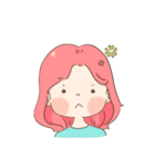 ピンク トークトーク（個別スタンプ：27）