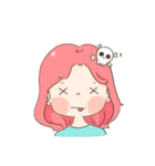 ピンク トークトーク（個別スタンプ：32）