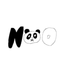 パンダよ、この世界を救いたまえ（個別スタンプ：6）