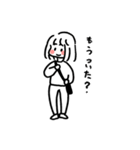 ゆるくてかわいい女の子（個別スタンプ：3）
