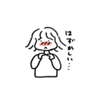 ゆるくてかわいい女の子（個別スタンプ：9）