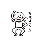 ゆるくてかわいい女の子（個別スタンプ：10）