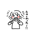 ゆるくてかわいい女の子（個別スタンプ：12）